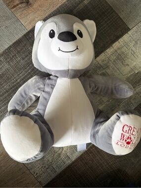 Fiesta Great Wolf Lodge Gray Wolf Plush 13”